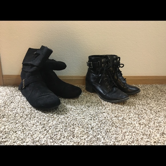** Bundle of Black Booties! ~ Size 7 ** - Picture 11 of 11
